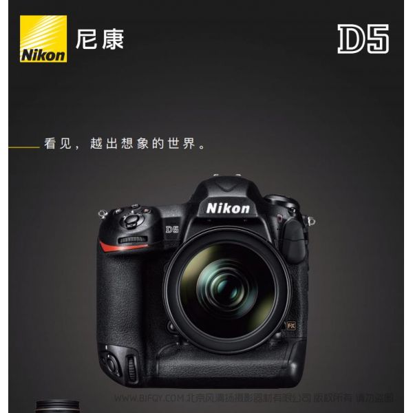 Nikon D5尼康宣傳彩頁(yè) 海報(bào) 宣傳冊(cè) 經(jīng)銷商宣傳畫冊(cè) 展會(huì)宣傳圖