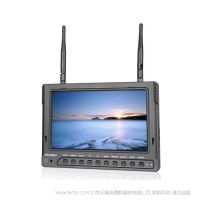 富威德 FEELWORLD FPV732 7" 1024x600內(nèi)置電池高清航拍一體機(jī)監(jiān)視器5.8G 40頻道自動(dòng)搜索無(wú)線航拍雙接收 