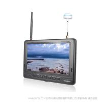 富威德 FEELWORLD FPV718B 7" 1024x600超薄設(shè)計(jì)內(nèi)置電池高清航拍一體機(jī)監(jiān)視器5.8G 32頻道自動(dòng)搜索無(wú)線雙接收 
