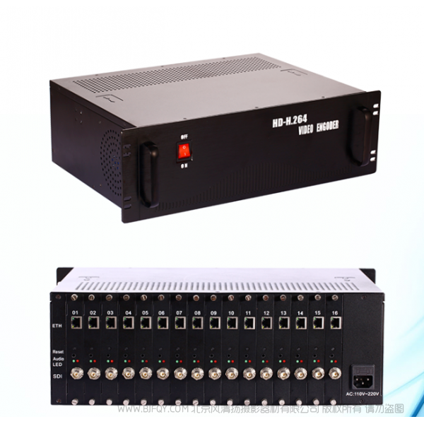 天創(chuàng)恒達(dá) TC-SZ6160 16路 高清視頻編碼器  HDMI+16路AV高清編碼器 輸入 16路HDMI信號(hào)輸入，16路AV信號(hào)輸入，16路3.5MM獨(dú)立音頻信號(hào)輸入 輸出