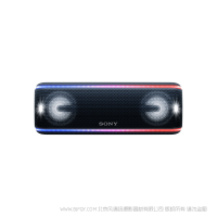 索尼 sony SRS-XB41 防水重低音無線揚聲器 黑色 LIVE SOUND現(xiàn)場音效 / 酷炫燈光 Party booster / 揚聲單元尺寸：約 58mm / 隨機(jī)配件：交流電源適配器 / 保修卡 / 電池續(xù)航：約 24H / 為手機(jī)充電：有