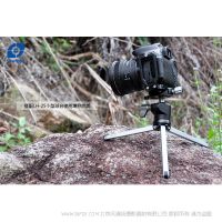 徠圖/leofoto MT-01+LH-25 桌面迷你桃木版迷彩版三腳架云臺(tái)套裝