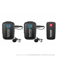 楓笛 Saramonic  Blink500 B2（TX+TX+RX）雙通道無線麥克風(fēng)系統(tǒng) 傳輸播音級的細(xì)膩音質(zhì) 