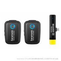 楓笛 Saramonic Blink500 B4（TX+TX+RXDi）雙通道無線麥克風(fēng)系統(tǒng) 適用于蘋果手機 平板電腦 提供廣播級音質(zhì) 輕巧 節(jié)省空間 