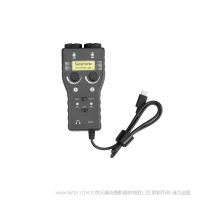 楓笛 Saramonic SmartRig + UC 雙聲道音頻接口 可以連接專業(yè)麥克風/吉他 使用USB Type-C設備創(chuàng)建音樂 