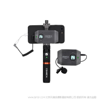科嘜 Comica CVM-WS50(A)  創(chuàng)意型手機專用無線麥克風  手機 單反 領夾  無線麥克風 直播收音話筒 