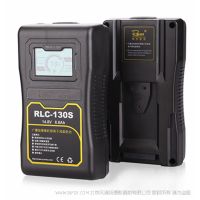 影宸 Rolux RLC-130S 廣播級(jí)攝像機(jī)V口電池 攝像機(jī)V型口大電池 適用于部分索尼產(chǎn)品 含LCD顯示屏