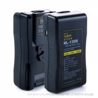 影宸 Rolux RL-130S 廣播級(jí)攝像機(jī)V口電池 攝像機(jī)V型口大電池 適用于索尼V口
