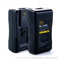 影宸 Rolux RL-160S 廣播級(jí)攝像機(jī)V口電池 攝像機(jī)V型口大電池 適用于索尼V口