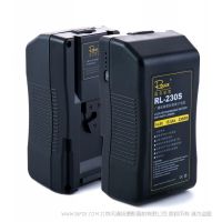 影宸 Rolux RL-230S 廣播級(jí)攝像機(jī)V口電池 攝像機(jī)V型口大電池 適用于索尼V口