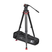 【停產(chǎn)】薩拿S2045FT套裝100mmFSB10云臺(tái)+碳纖維flowtech三腳架+包/無中置