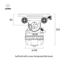 Sachtler®（薩科勒） Video75Plus EFP 液壓云臺(tái)150mm/85KG 演播室拍攝