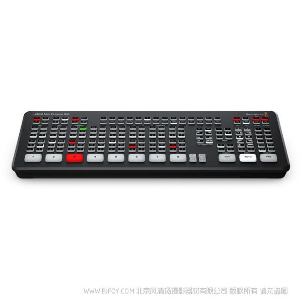 BMD ATEM Mini Extreme ISO  切換臺(tái)  9個(gè)單獨(dú)的H.264視頻流，可采集8路純凈輸入信號(hào)以及節(jié)目視頻