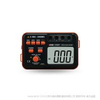 勝利儀器 VC60B+ 絕緣電阻測試儀 手動量程 多檔位阻值測試 過載保護(hù)功能 