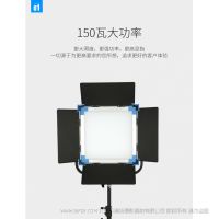 利帥 LS RGB150 二代  HUESCAPE系列多彩柔光燈二代RGB150, 燈體主要采用銀色和藍(lán)色搭配，燈光顏色 0-360°色域可調(diào)，2800-10000K色溫