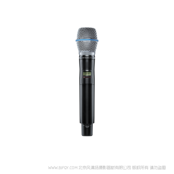 Shure 舒爾 AD2/B87C 手持式無(wú)線話筒發(fā)射機(jī) Axient™ Digital