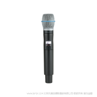 Shure 舒爾 ULXD2/B87C Beta87C話筒配備ULXD2手持式發(fā)射機(jī) ULX-D數(shù)字無線系統(tǒng)之BETA87C手持式無線發(fā)射機(jī)。 