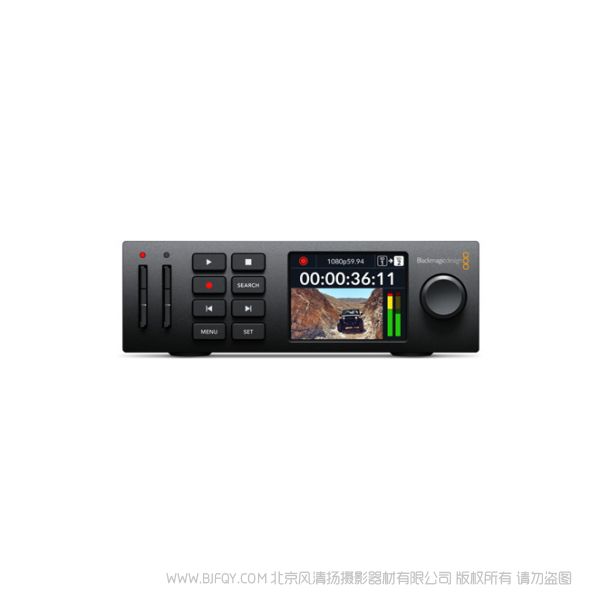 BMD  HyperDeck Studio HD Mini 3G-SDI輸入輸出、HDMI輸出、雙SD卡存儲介質(zhì)插槽、內(nèi)置同步和時間碼生成器 錄像機