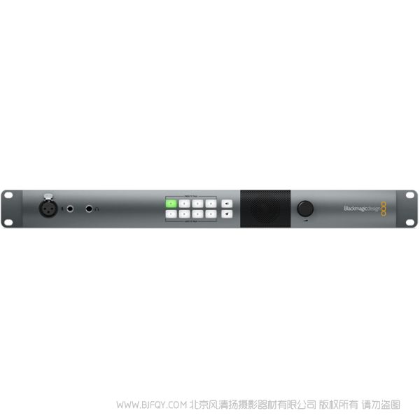 BMD ATEM Studio Converter 可通過光纖連接4個(gè)Camera Converter,較遠(yuǎn)可連接距離可達(dá)28英里