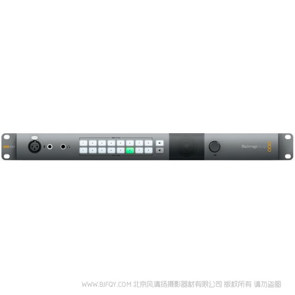 BMD ATEM Talkback Converter 4K  15、16號內(nèi)嵌音頻通道來實現(xiàn)多達(dá)8臺攝影機(jī)SDI對講功能 