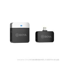 BOYA 博雅  BY-M1LV-D 無線麥克風(fēng)系統(tǒng) 用于iOS系統(tǒng)Lightning接口設(shè)備