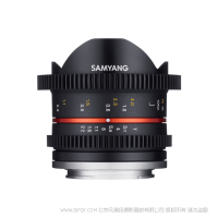 森養(yǎng) SAMYANG 8mm T3.1 Cine UMC Fish-Eye Cine Lens 電影鏡頭 魚(yú)眼鏡頭 本鏡片可與Canon-M, Sony-E, MFT, Samsung NX, Fujifilm-X等五款相機(jī)搭配使用。 三洋 三陽(yáng)
