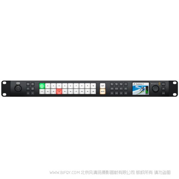 BMD ATEM 2 M/E Constellation HD是一款蘊(yùn)含眾多先進(jìn)功能的高清現(xiàn)場(chǎng)制作切換臺(tái) 20個(gè)輸入 12個(gè)輸出