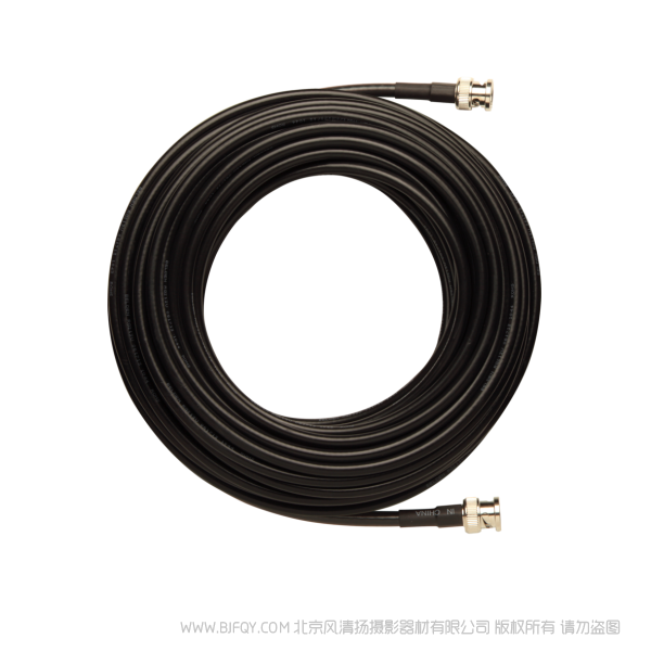 舒爾 Shure UA8100 同軸電纜，BNC-BNC，RG213/U型，50Ω，長100英尺（30米）。 