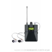舒爾 Shure P3RA 專業(yè)無線腰包式接收機(jī) 無線立體聲腰包式接收機(jī)，具備清晰而細(xì)膩的24位數(shù)字音頻處理功能。