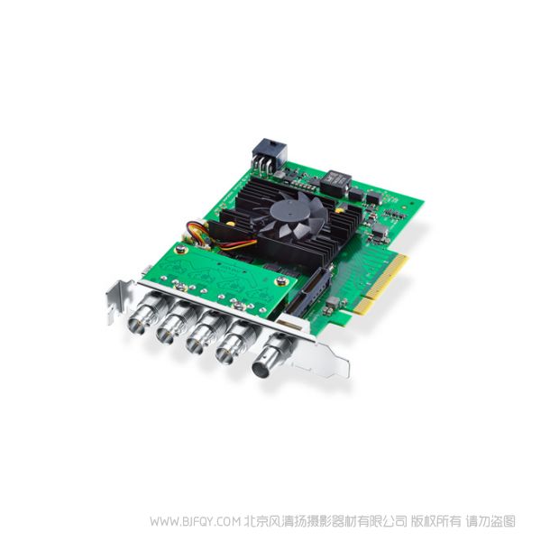 BMD DeckLink 8K Pro  一款高端數(shù)字電影級采集卡，可處理SD、HD、Ultra HD、4K及8K在內(nèi)的所有幀尺寸 四個12G SDI