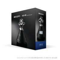 Zoom  H3-VR  360 度音頻 錄音機(jī) 記錄儀  捕捉音頻