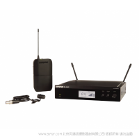 Shure 舒爾 BLX14R/W85 帶有WL185 領(lǐng)夾式話筒的無線機架演示器系統(tǒng) 無線腰包麥克風話筒機架式 一拖一