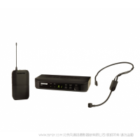 Shure 舒爾 BLX14/PGA31 帶有PGA31頭戴式話筒的無(wú)線耳機(jī)系統(tǒng) 無(wú)線頭戴麥克風(fēng)一拖一套包