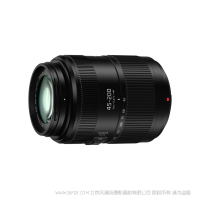 松下 H-FSA45200GK/C 45-200mm F4.5-5.6 (90-400mm,35毫米相機(jī)等效值）遠(yuǎn)射變焦鏡頭 M43 MFT