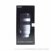 索尼 SONY FE 70-200mm F2.8 GM OSS II 新一代全畫幅遠(yuǎn)攝變焦G大師鏡頭(SEL70200GM2) 
