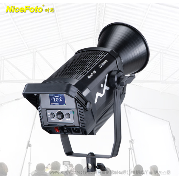 NiceFoto 耐思 LV-3000B 納米熱管+靜音風(fēng)扇 強散熱 3000W
