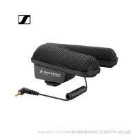 森海塞爾 MKE440 微型立體聲短槍話筒，攝像機(jī)熱靴固定，接入相機(jī)外置話筒輸入 