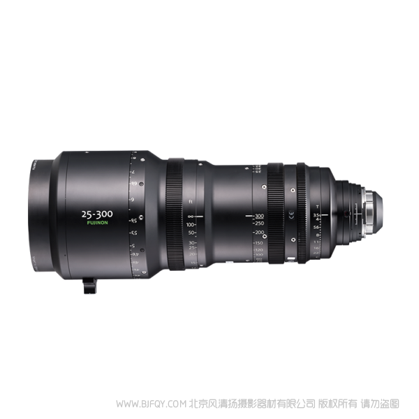 FUJINON 富士 ZK Cabrio ZK25-300mm T3.5-3.85 長焦變焦鏡頭 Super 35mm傳感器和PL卡口的長焦變焦鏡頭