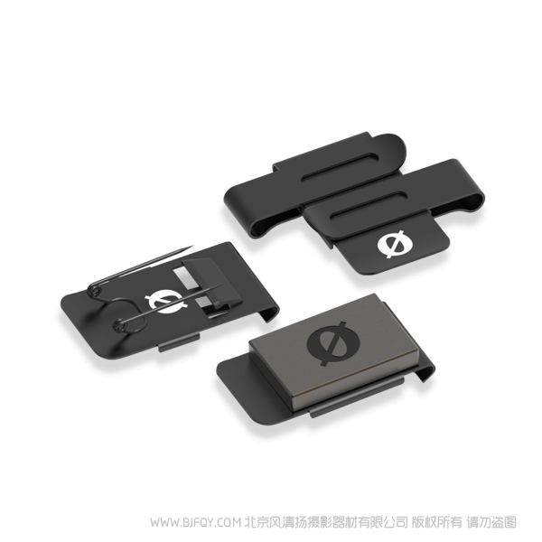Rode 羅德 FlexClip GO 由三個(gè)固定夾組成的套件，適用于 Wireless GO
