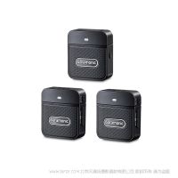 Saramonic 楓笛 Blink100 B2 2.4GHz迷你雙通道無線麥克風(fēng)系統(tǒng) 一拖二 3.5接口 適用微單單反與手機(jī)