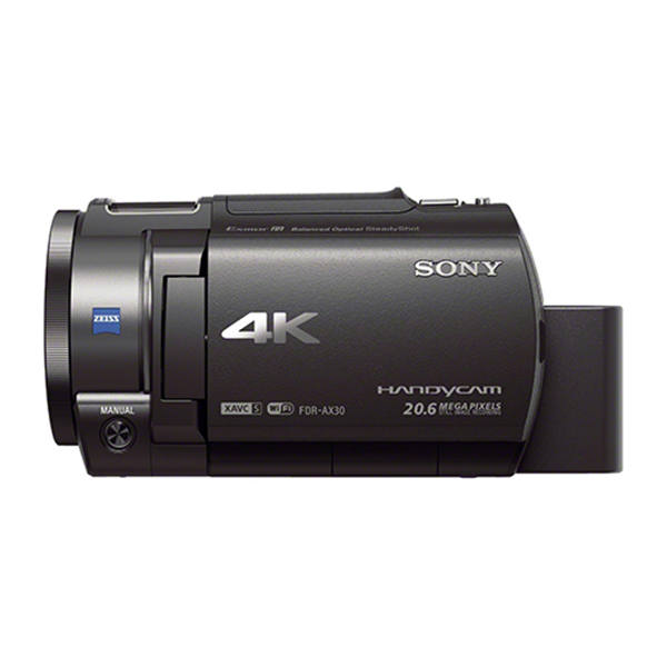 【停產(chǎn)】索尼 FDR-AX30 蔡司鏡頭的攝像機 4K 20倍光學變焦 招標首選