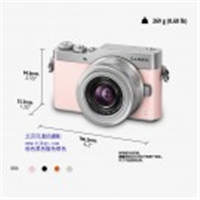 松下（Panasonic）DC-GF9K微型單電套機（12-32mm鏡頭）4K美顏自拍神器、觸摸翻轉屏、WIFI傳輸 櫻花粉