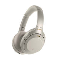 索尼 Sony WH-1000XM3 高解析度頭戴式無(wú)線降噪立體聲耳機(jī) 鉑金銀